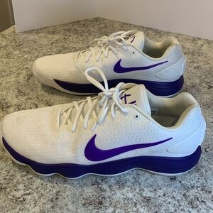 Nike Hyperdunk 2017 Mens Size 17 Purple and White Basketball Shoes 942774-118